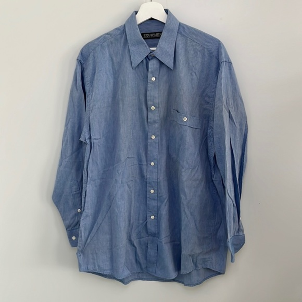 Equipment Long sleeve‎ button down shirt